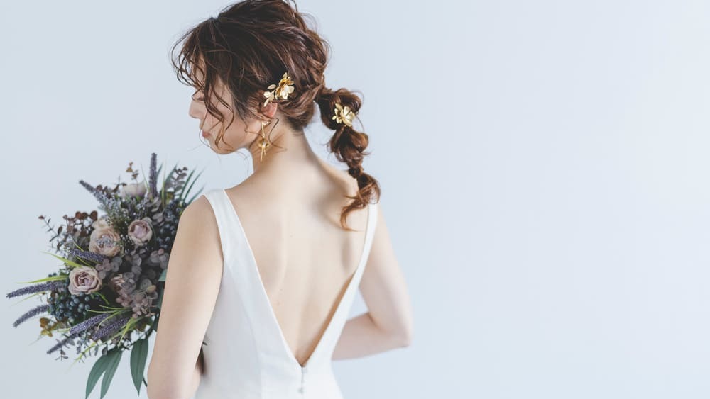 ブライダル専用品のため、普段使いは難しい