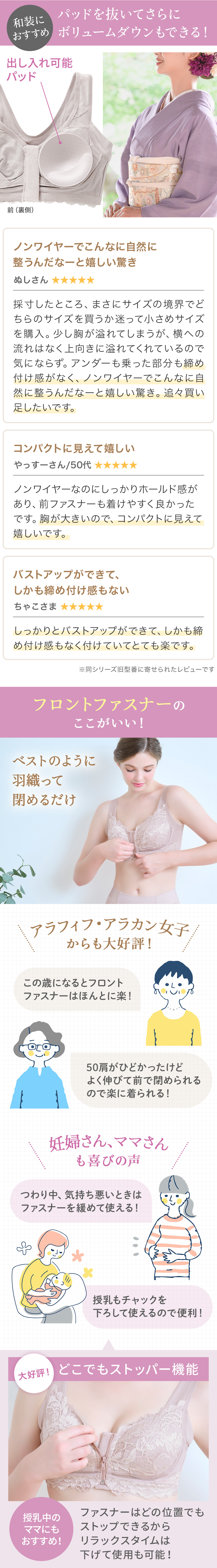 パッドを抜いてさらにボリュームダウンもできる！お客様の声