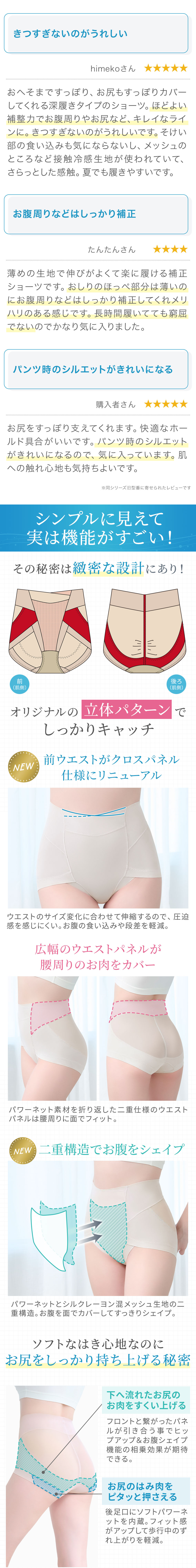 お客様の声。シンプルに見えて実は機能がすごい！