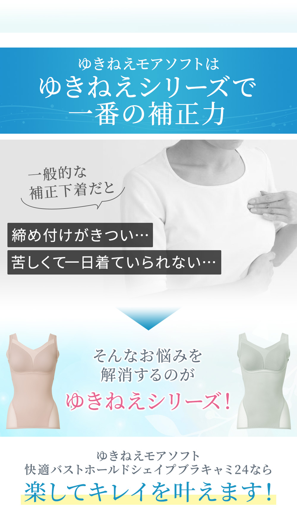 ゆきねえシリーズで一番の補正力