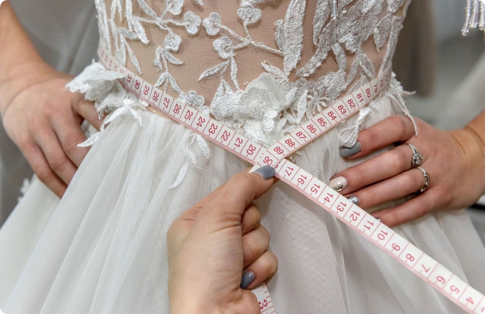 ブライダルインナーはサイズを正確に測ることがポイント