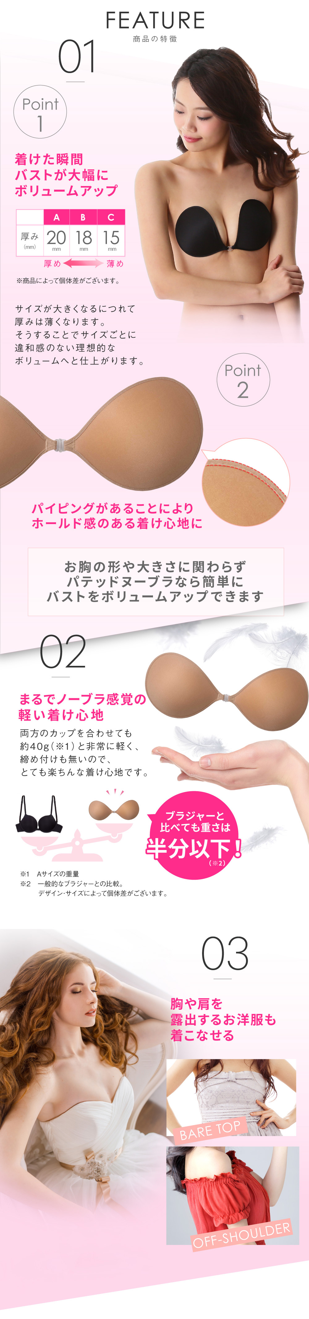 パテッドヌーブラの特徴