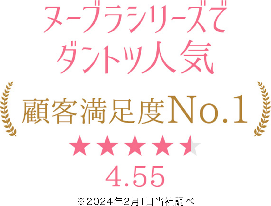 ヌーブラシリーズでダントツ人気。顧客満足度No.1