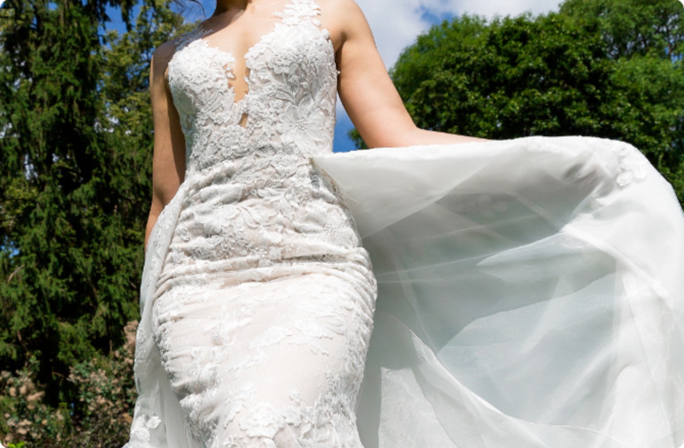 マーメイドラインのドレス