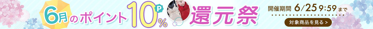 ポイント10％還元祭