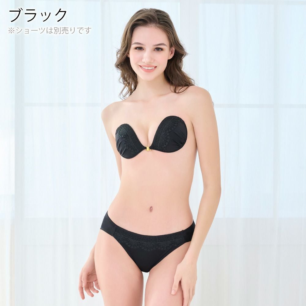 ショーツコーディネート　ブラック