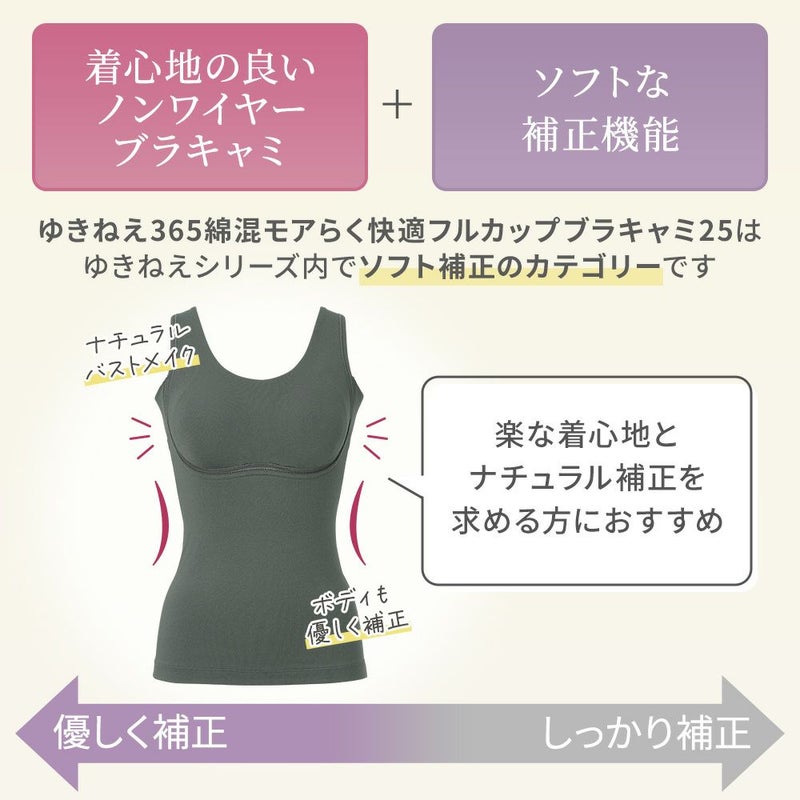 楽な着心地とナチュラル補正を求める方におすすめ