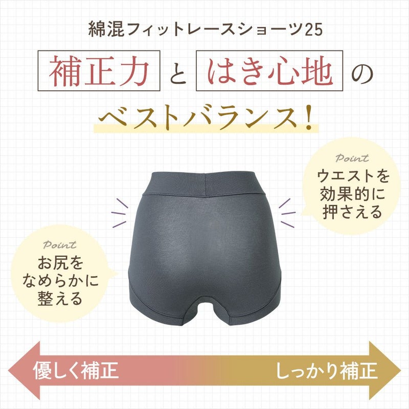 補正力とはき心地のベストバランス