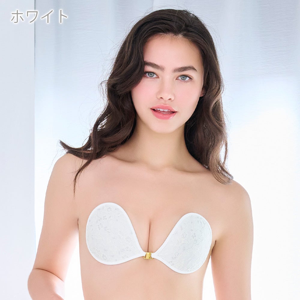 モデル着用　ホワイト